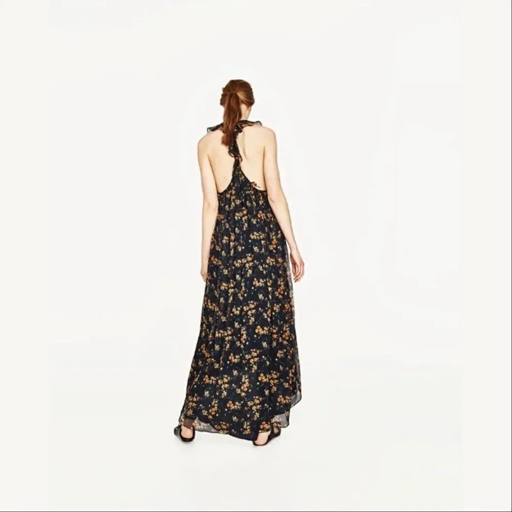 ✨LONG STRAPPY DRESS WITH FRILL✨ - Picture 4 of 8